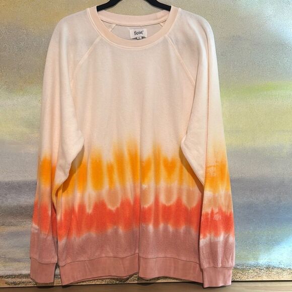 FEAT 🔥🔥Blanket Blend Women’s Tie-Dye Sweatshirt Size XL - Picture 1 of 3